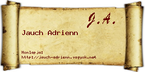 Jauch Adrienn névjegykártya